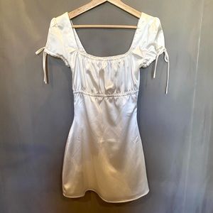 Tiger mist white dress